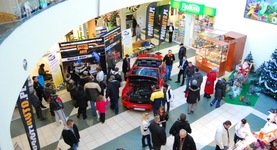 Mustang w Galerii Handlowej w Puławach