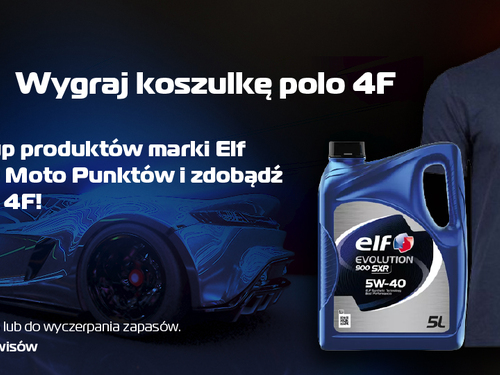 ELF - wygraj koszulke polo 4F