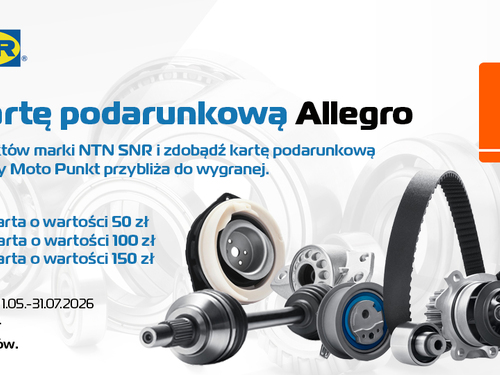 NTN SNR - wygraj kartę podarunkową Allgero.