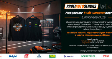 ProfiAuto - napędzamy Twój warsztat nagrodami! Limitowana bluza.